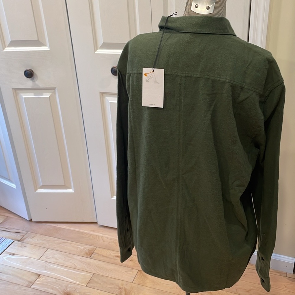BLDWN Olive Green Button-Up Shirt - Picture 5 of 8